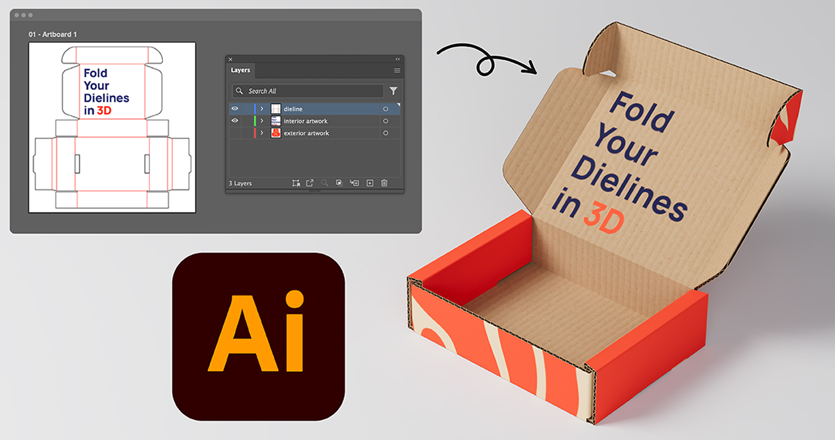 Adobe Illustrator Dieline Setup